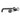 Aquaperla Moon separate plates Matte Black wall basin mixer set with spout