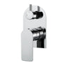 Aquaperla Persano Chrome shower wall mixer with diverter