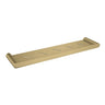Aquaperla Rushy Brushed Brass Shower Shelf 550mm