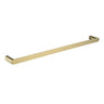 Aquaperla Rushy Brushed Brass Single Towel Rail 600mm