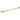 Aquaperla Rushy Brushed Brass Single Towel Rail 800mm