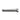 Aquaperla Rushy Brushed Nickel Bath Spout 180mm - Slim Wall Spout, view 2