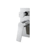 Aquaperla Rushy Chrome shower wall mixer with diverter