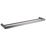 Aquaperla Rushy Gunmetal Double Towel Rail 800mm
