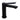 Aquaperla Rushy Matte Black basin mixer tap for bathroom vanity basins