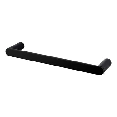 Aquaperla Rushy Matte Black Hand Towel Rail 300mm