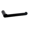 Aquaperla Rushy Matte Black Toilet Roll Holder