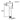Aquaperla Slim T-Shape Toilet Bidet Spray, dimensions drawing