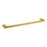 Aquaperla Vog Brushed Brass Single Towel Rail 800mm
