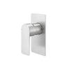 Aquaperla Vog Brushed Nickel wall shower mixer for shower or bath