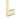 Aquaperla Vog Light Brushed Brass Hand Towel Rail 300mm, view 3