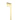 Aquaperla Vog Light Brushed Brass Single Towel Rail 800mm, view 4
