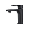 Aquaperla Vog Matte Black basin mixer tap for bathroom vanity basins