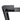 Close-up of the matte black finish and lever on the Aquaperla Vog tall basin mixer