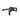 Aquaperla Vog Matte Black wall basin mixer set with spout, view 2