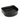 Arco Flueted Archie 400x350mm Above Counter Matte Black Basin - RJ Bathroom
