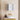 Athena 750mm round shaving cabinet with both mirrored doors open to show the white internal shelves