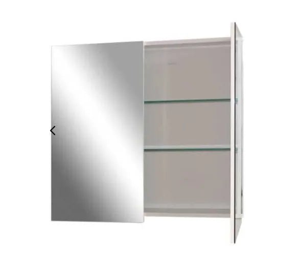 Bevelled Edge Mirror Shaving Cabinet 600/750/900/1200mm - RJ Bathroom