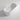 Bingie 1300mm right skirted corner bath with overflow in Gloss White