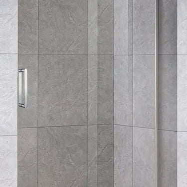 Chrome Frameless Sliding Door Shower Screen - RJ Bathroom
