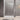 Chrome semi frameless wall to wall sliding shower screen with 6mm clear glass sliding door in a tiled bathroom
