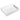 Crete 600 x 420mm solid surface stone wall hung basin in matte white with one tap hole