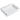 Crete 600 x 460mm solid surface stone wall hung basin in matte white with one tap hole