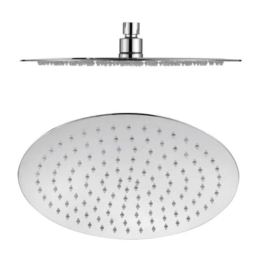 Dove Round Stainless Steel Rain Shower Head 250mm Chrome - RJ Bathroom