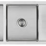 Eden Double Bowl Single Drainer Kitchen Sink Top/Under Mount 1160x450mm - RJ Bathroom