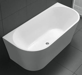 Elivia Back to Wall Freestanding Bathtub 1500mm - RJ Bathroom