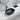 Ellips 460mm rectangular above counter basin in matte black marble look on a white bathroom bench