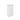 Matte white fluted 450mm freestanding vanity with kickboard and matte white solid surface top, front view