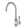 Ikon Clasico Hampton Chrome Gooseneck Sink Mixer