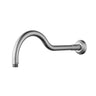 Ikon Clasico Hampton Brushed Nickel Shower Arm Horizontal 400mm