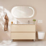 Hera Timber Look Tas Oak 1200mm Four Drawer Freestanding Vanity - RJ Bathroom