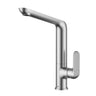 Ikon Kara Brushed Nickel Kitchen Sink Mixer Tap 314mm