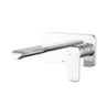 Ikon Kara Chrome Wall Basin Mixer 178mm