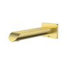Ikon Kara Brushed Gold Bath Spout 197mm