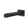 Ikon Kara Matte Black Bath Spout 197mm