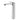 Ikon Sulu II high rise basin mixer tap in brushed nickel on a white background, model HYB168-202BN