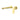 Ikon Sulu II Brushed Gold Wall Basin Mixer Trim Kit with separate cover plates
