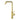 Ikon Linie Fluted Brushed Gold Kitchen Sink Mixer