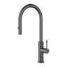 Ikon Linie Fluted Gun Metal Pull-Out Sink Mixer