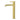 Ikon Linie Fluted Brushed Gold Tall Basin Mixer