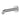 Ikon Linie Fluted Brushed Nickel Bath Spout