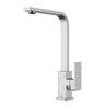 Ikon Ceram Brushed Nickel kitchen sink mixer