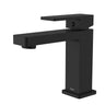 Ikon Ceram Matte Black basin mixer