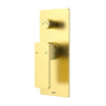 Ikon Ceram Brushed Gold wall mixer with diverter