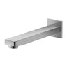 Ikon Ceram Brushed Nickel bath spout 215mm