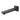 Ikon Ceram Matte Black bath spout 215mm